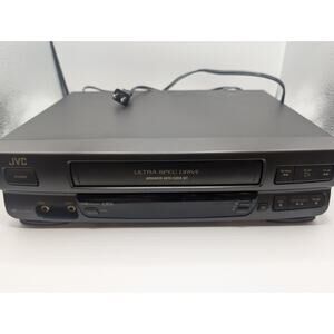 FOR PARTS ONLY JVC VHS VCR ULTRA SPEC DRIVE 4 HEAD VIDEO CASSETTE RECORDER